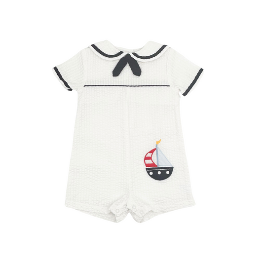 Sailboat Applique Romper