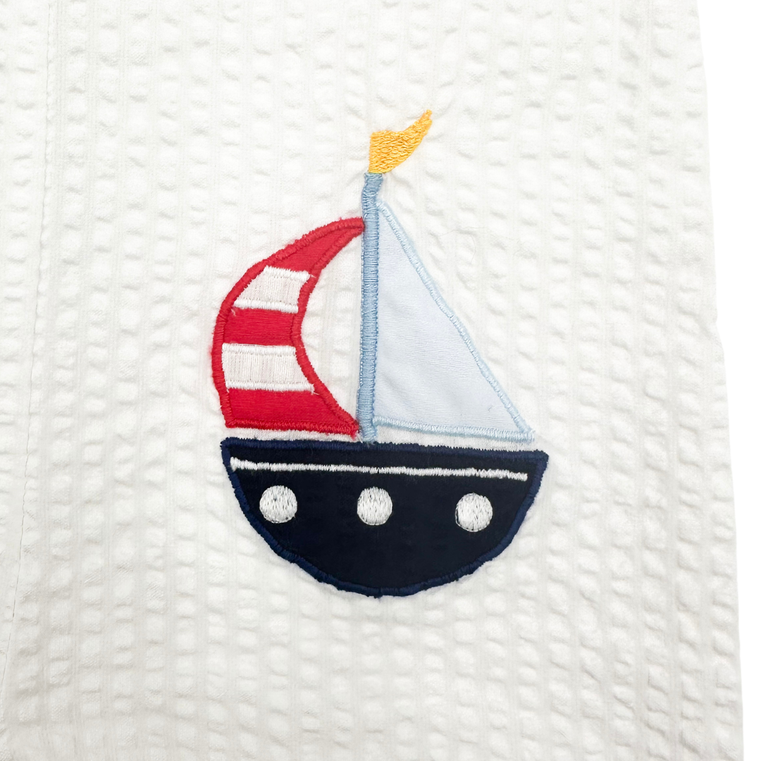 Sailboat Applique Romper