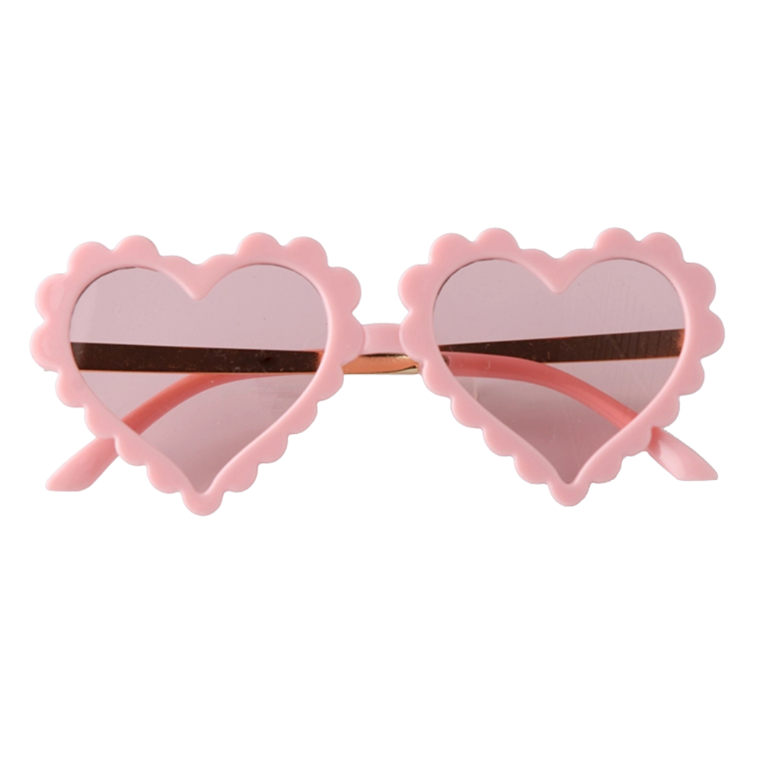Pink Heart Sunglasses