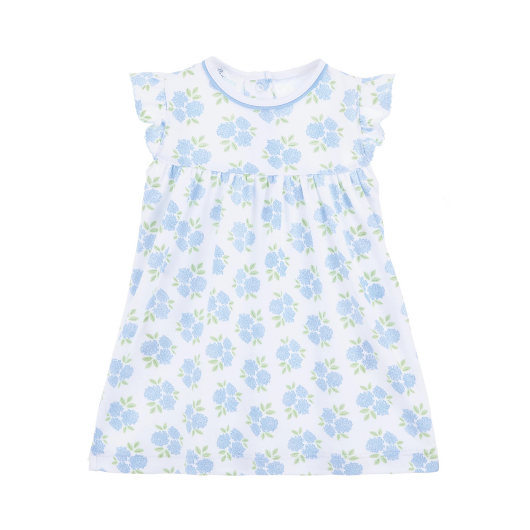 Dreamy Hydrangeas Print Dress