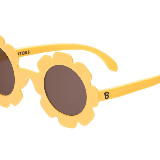 Sweet Sunflower Sunglasses with Amber Lenses