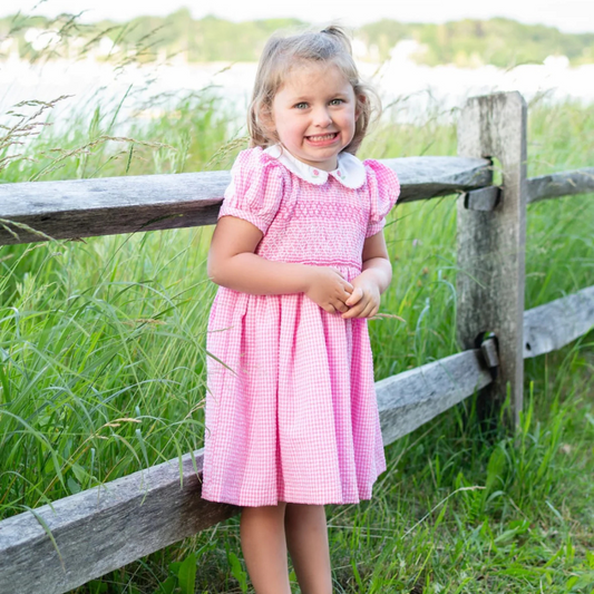 Pink Hydrangea Dress