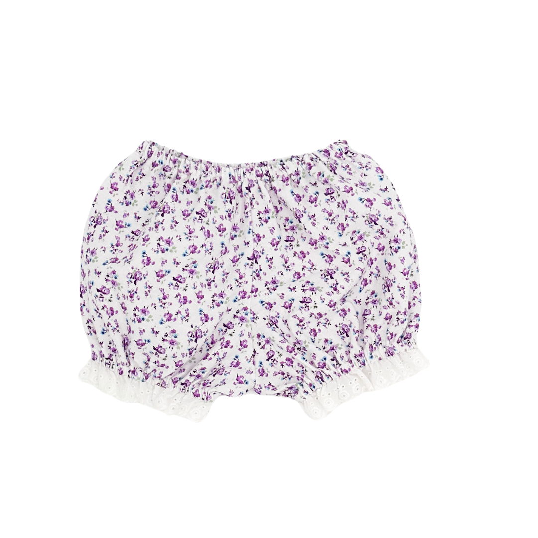 Purple Apron Top and Bloomers