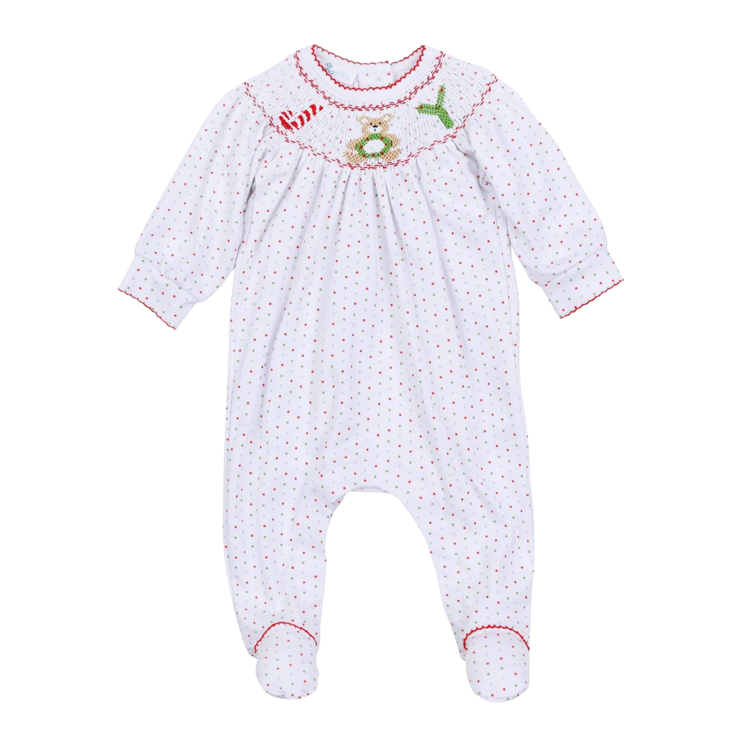 Christmas Joy Classics Bishop Footie