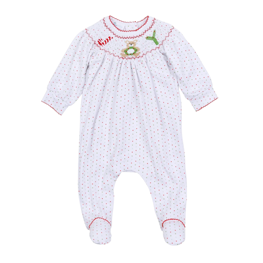 Christmas Joy Classics Bishop Footie