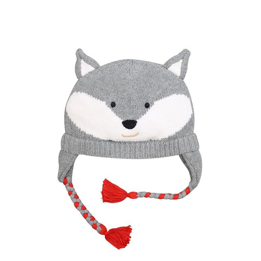 Wolf Knit Hat