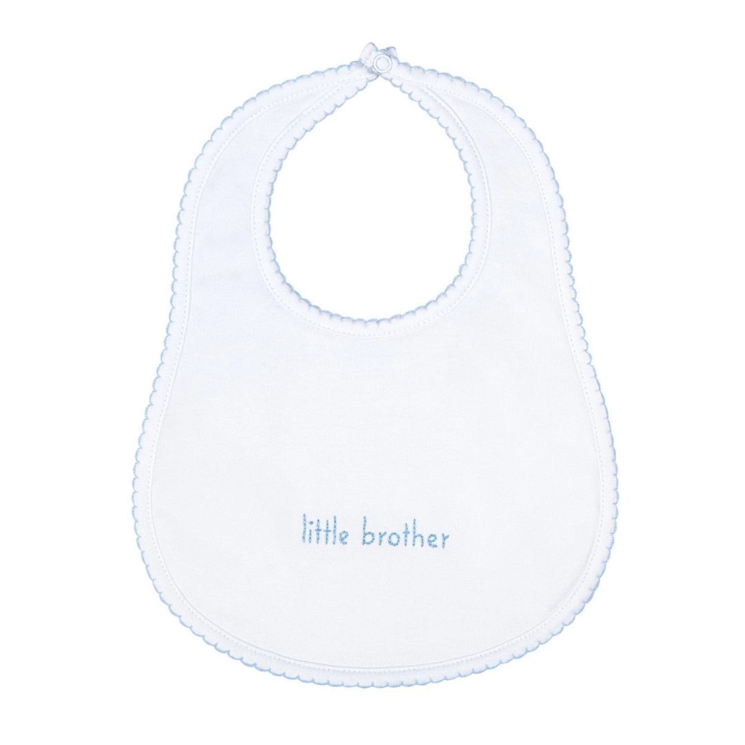 Little Brother Embroidered Bib