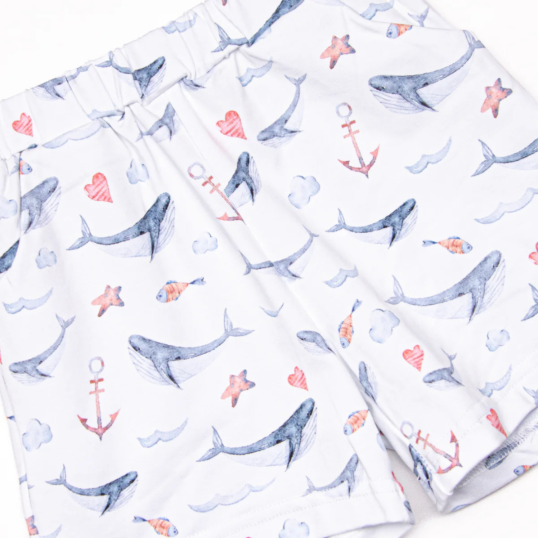 Ocean Blue Short Set
