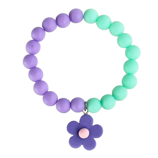 Flower Beaded Bracelet