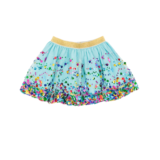 Aqua Confetti Tutu