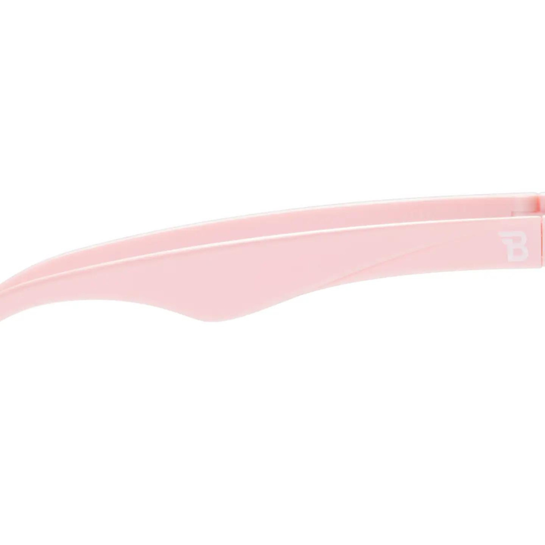 Original Heart Sunglasses in Ballerina Pink with Rose Gold Mirrored Lenses