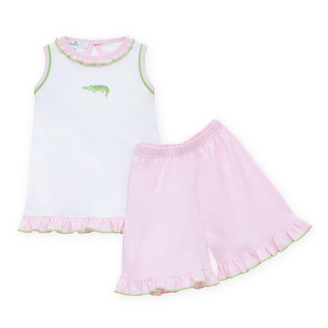 Bayou Ruffle Short Set