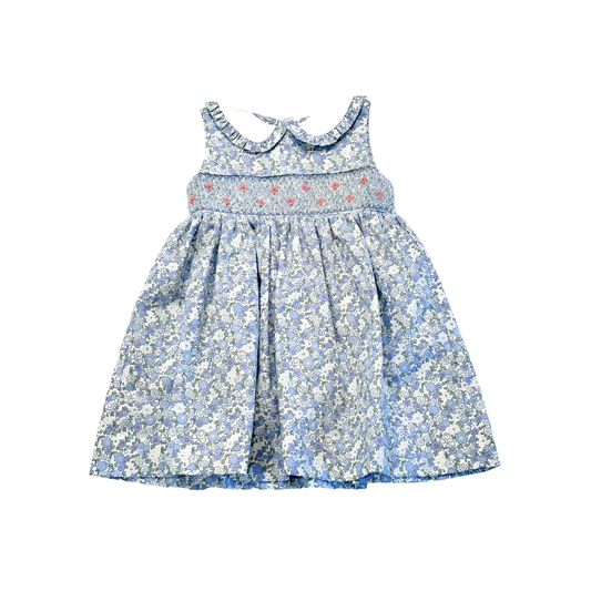 Raleigh Rose Buds Smocked Dress