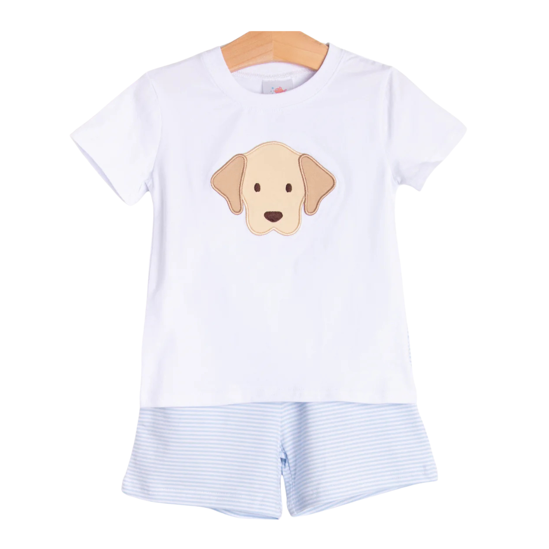 Perfect Pal Applique Short Set