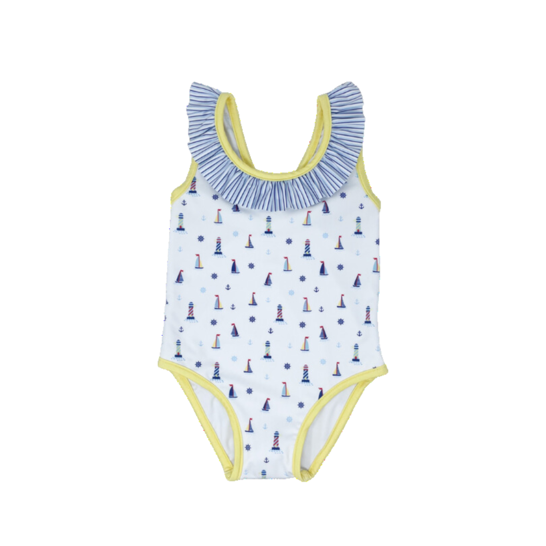 Sarah Swimsuit - Nautical