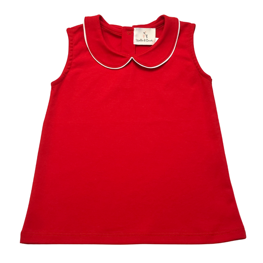 Red Pima Top