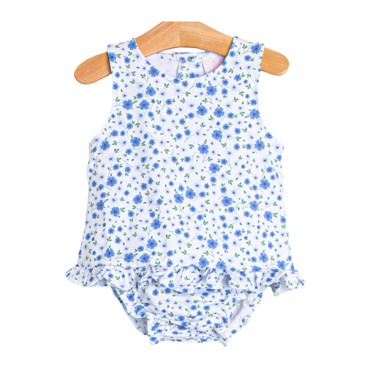Pale Blooms Diaper Set