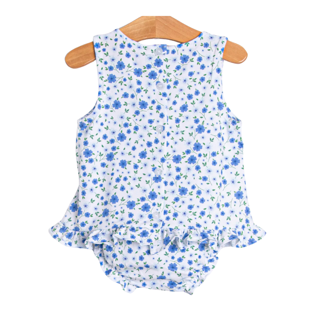 Pale Blooms Diaper Set