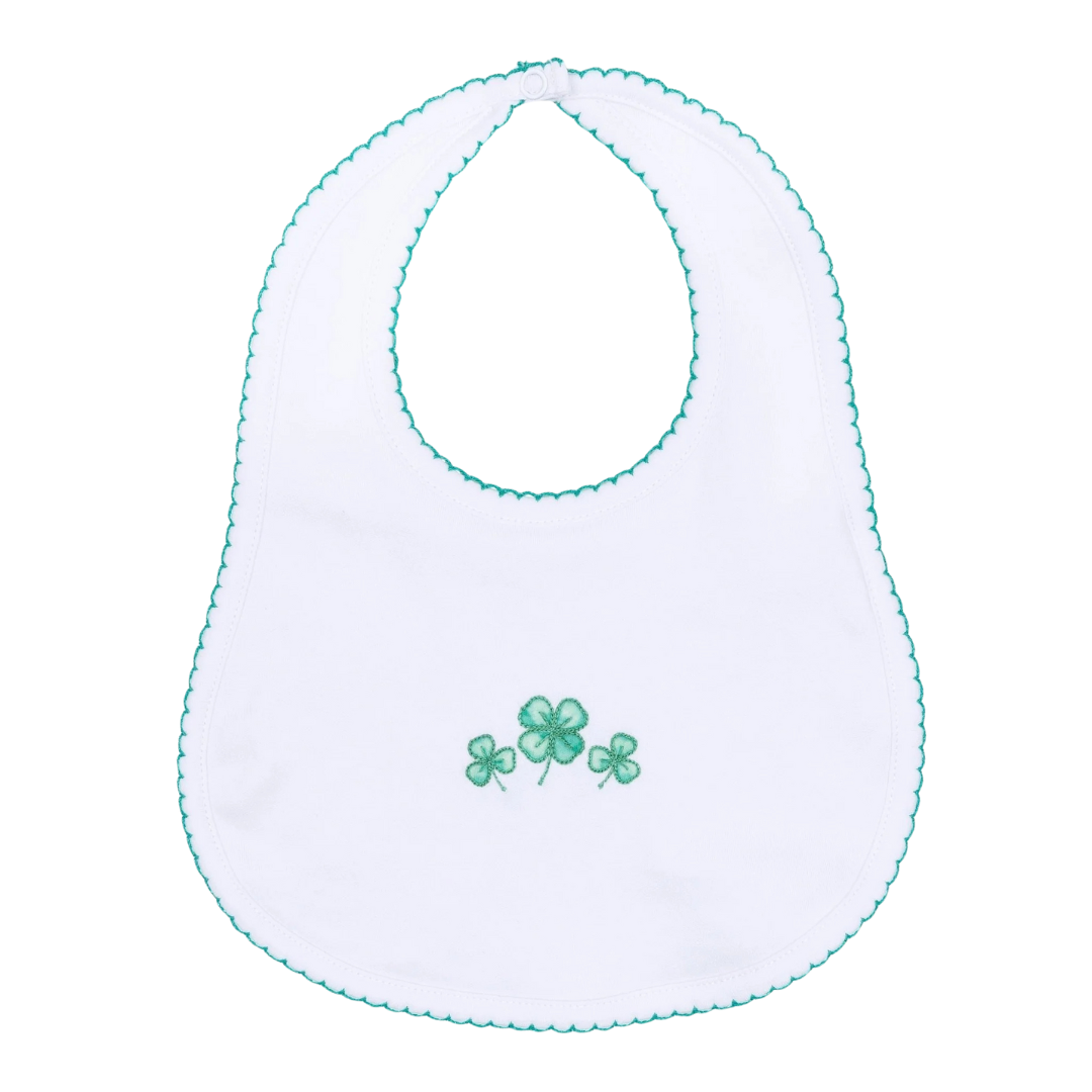 Lucky Little Ones Embroidered Bib