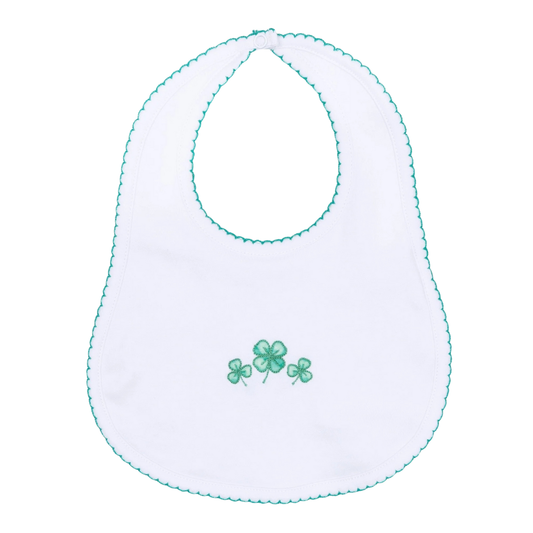 Lucky Little Ones Embroidered Bib