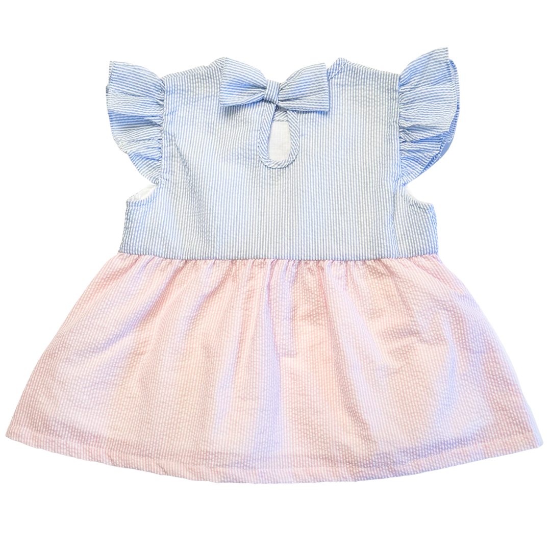 Cotton Candy Color Block Short Set