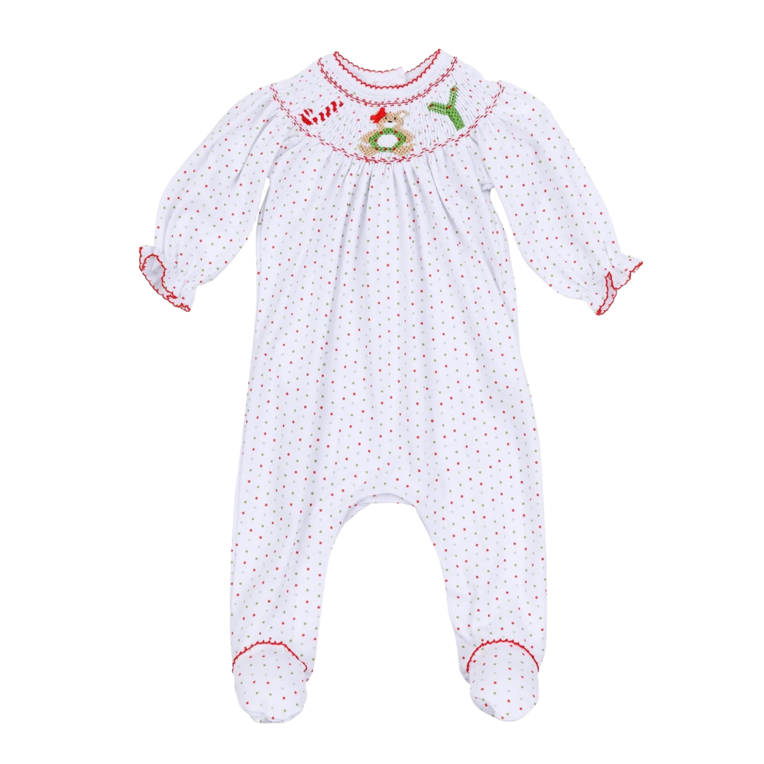 Christmas Joy Classics Bishop Girl Footie