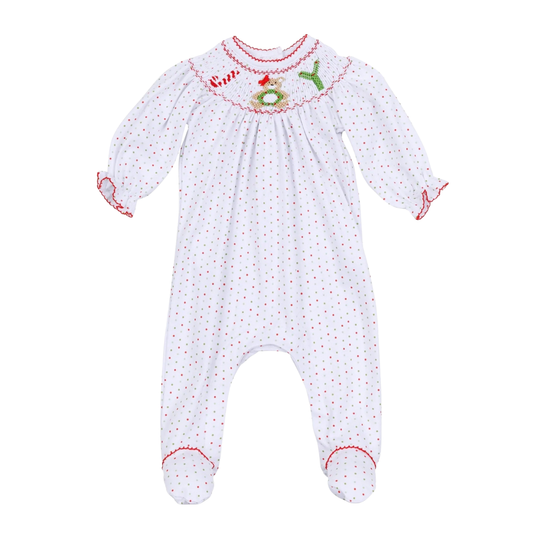 Christmas Joy Classics Bishop Girl Footie