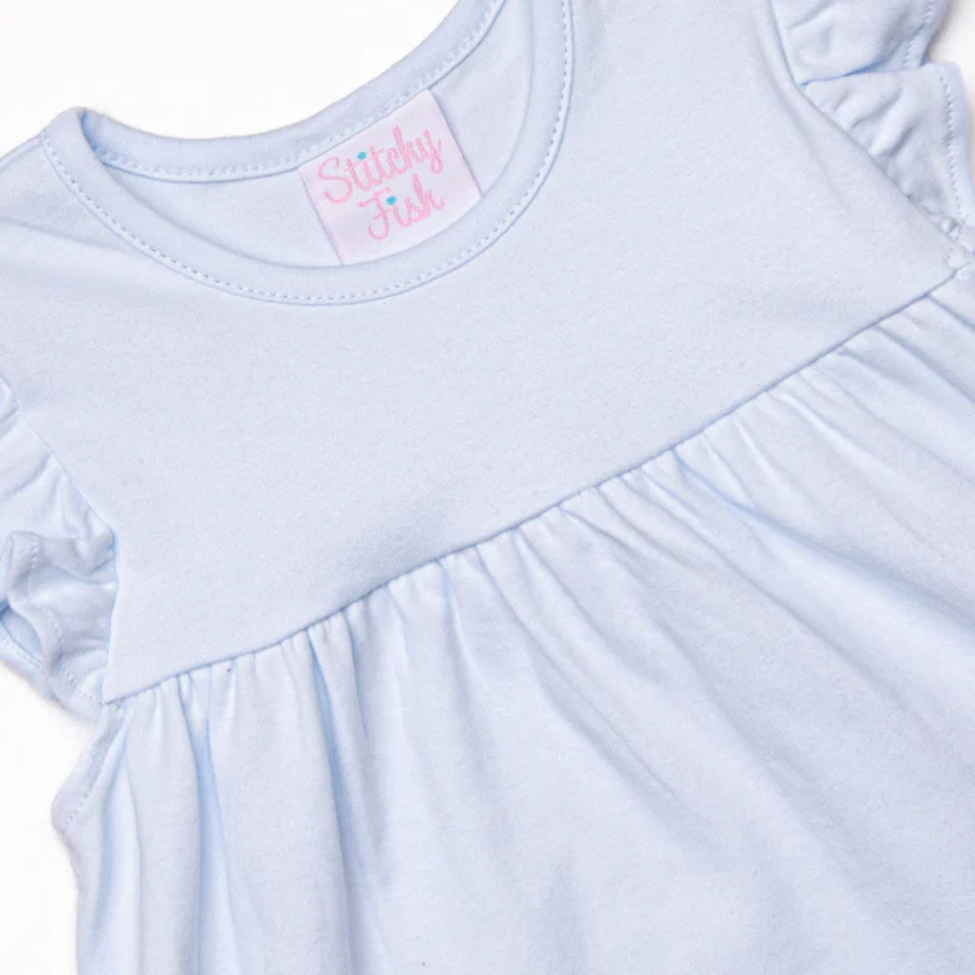 Pale Blooms Short Set