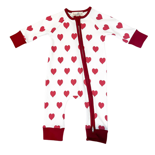 My Heart Zipper Playsuit