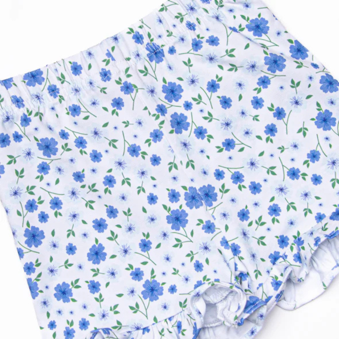 Pale Blooms Short Set
