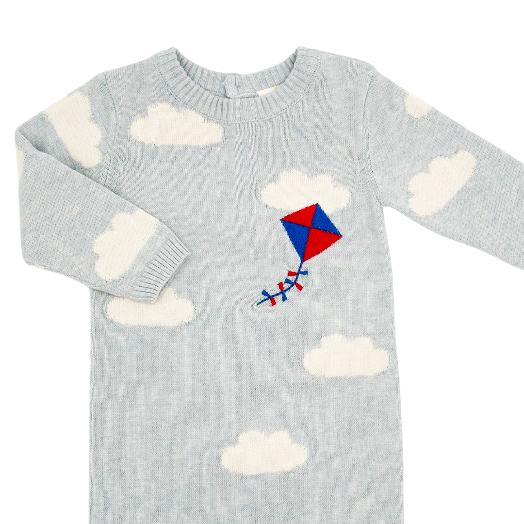 Clouds & Kite Jacquard Knit Jumpsuit