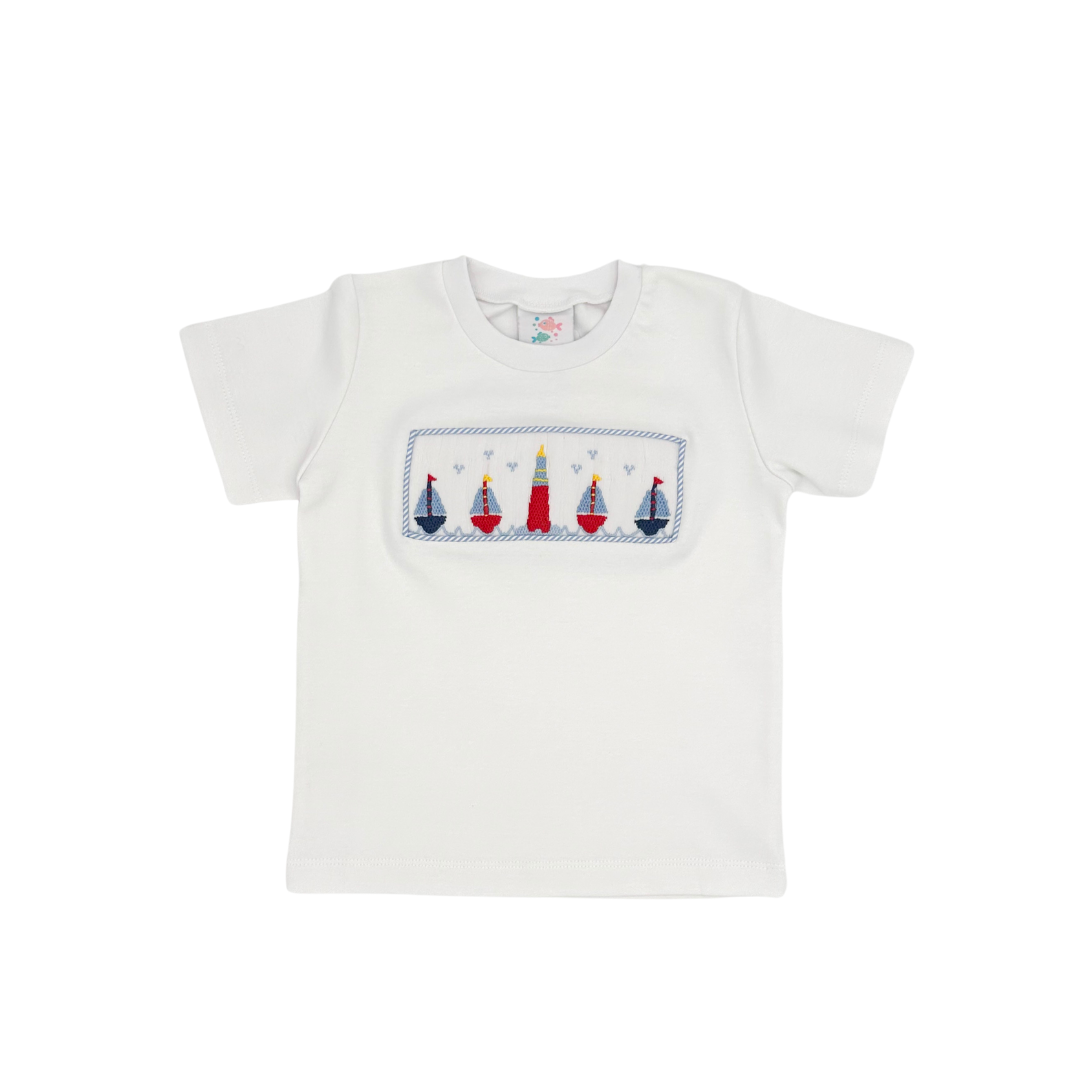 Beach Beacon Smocked Short Set
