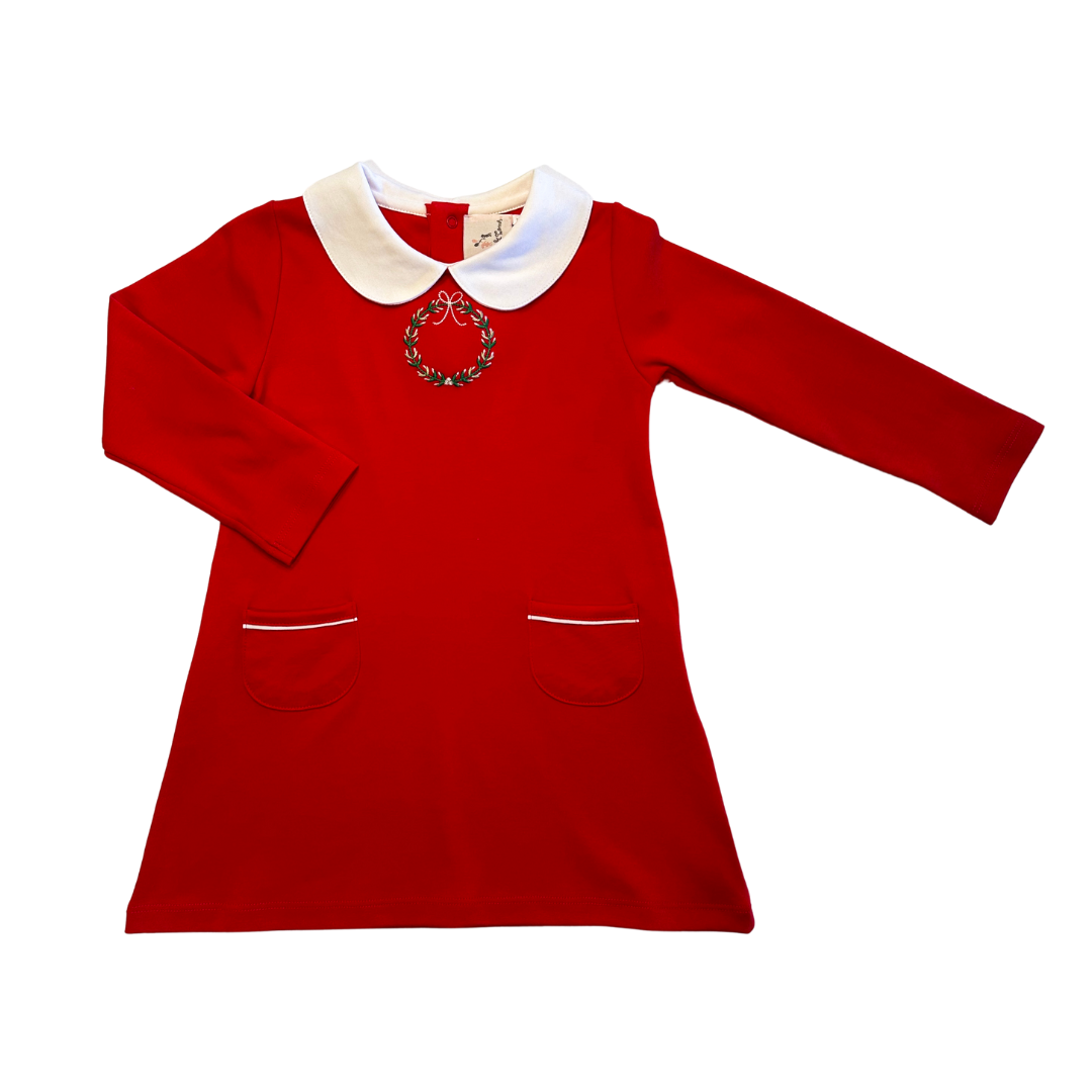 Holiday Wreath Dress