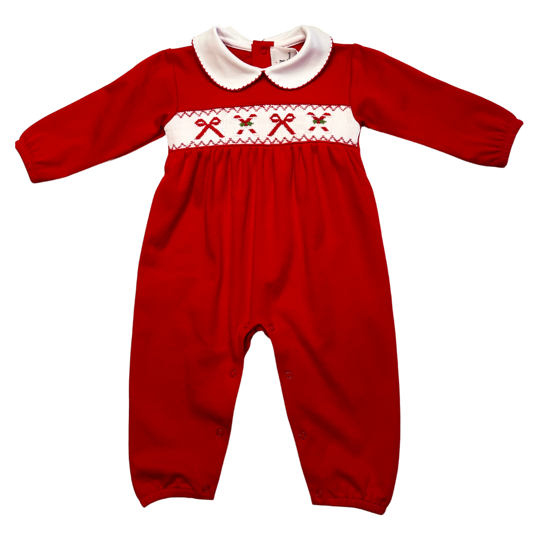 Candy Cane Day Romper