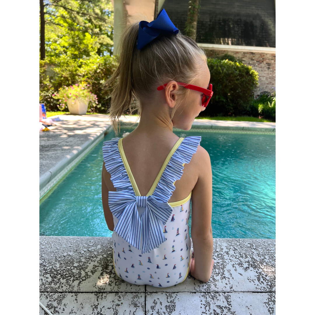 Sarah Swimsuit - Nautical