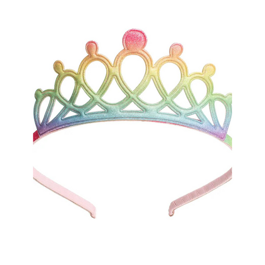 Bright Rainbow Tiara Dress Up Headband
