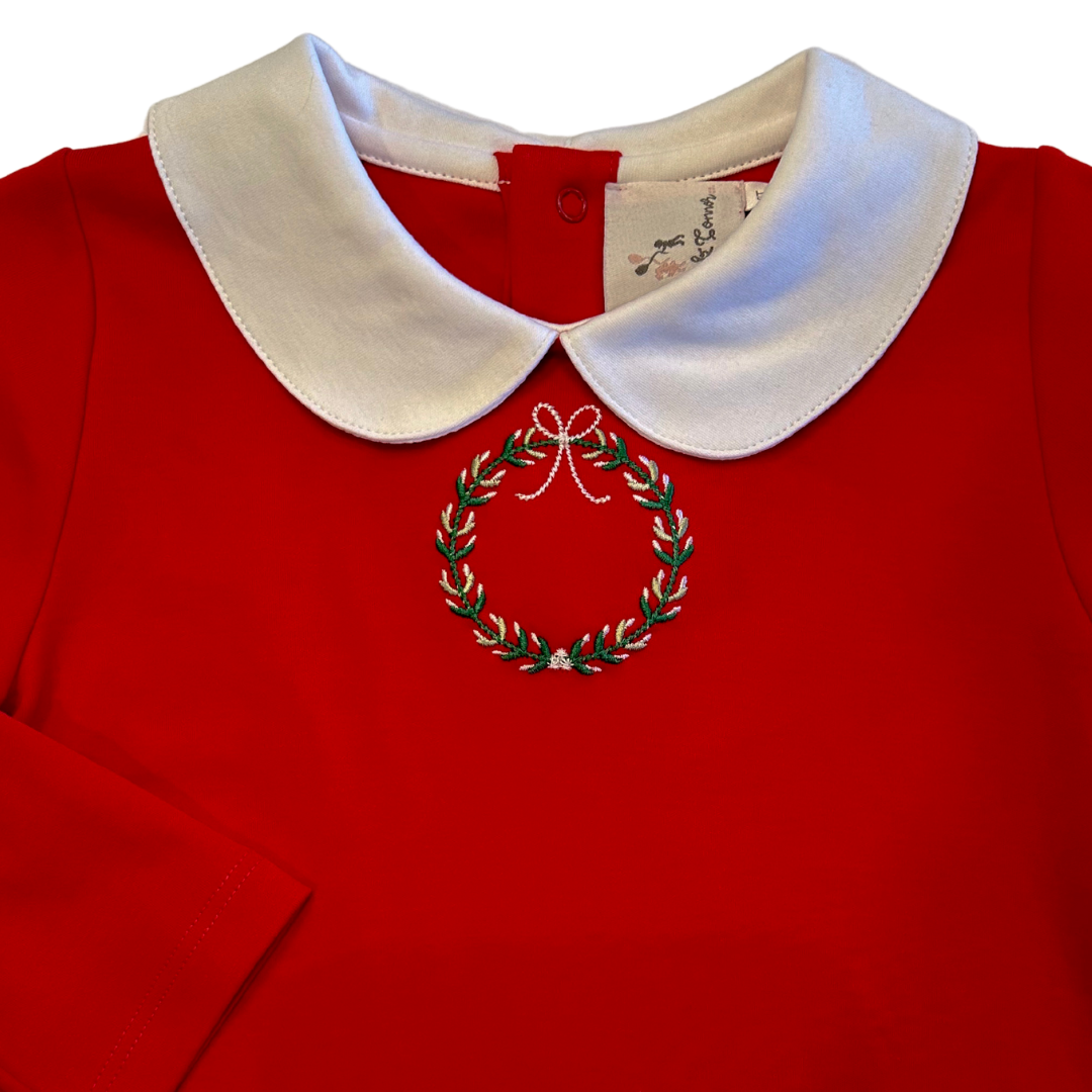 Holiday Wreath Dress