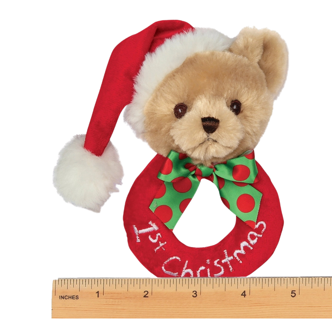 Baby's First Christmas Ring Rattle