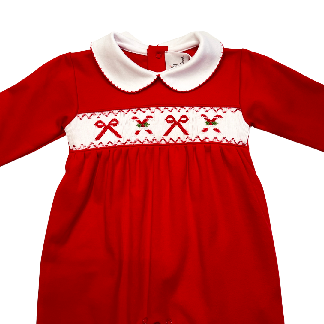 Candy Cane Day Romper