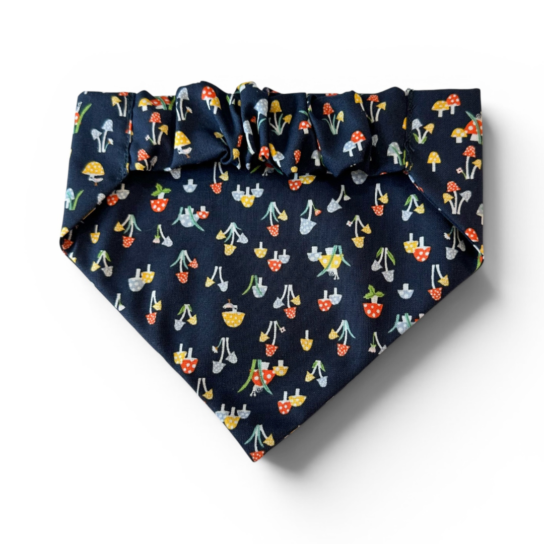 Midnight Garden Dog Bandana