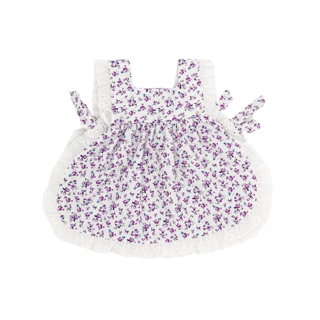 Purple Apron Top and Bloomers