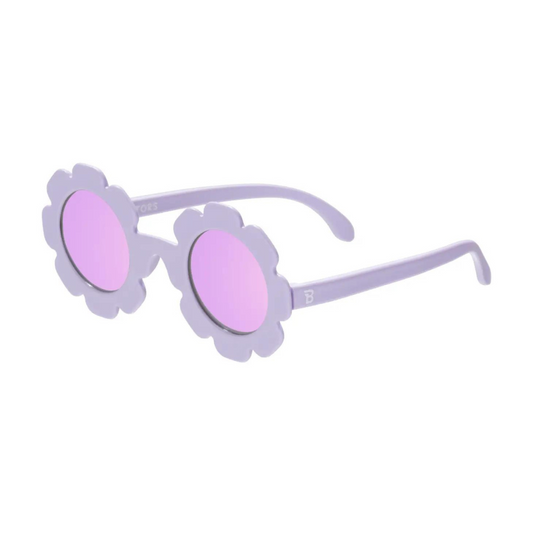 Polarized Flower: Irresistible Iris with Lavender Mirrored Lens