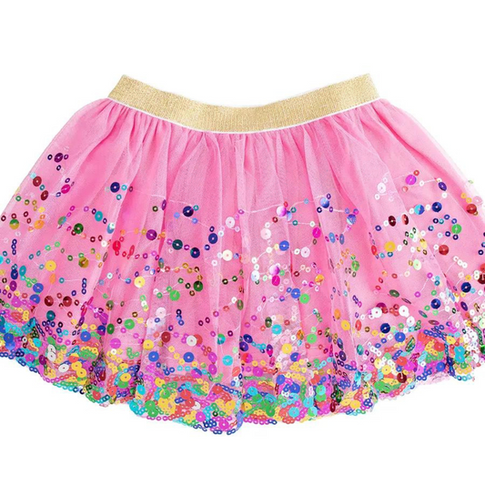 Raspberry Confetti Tutu