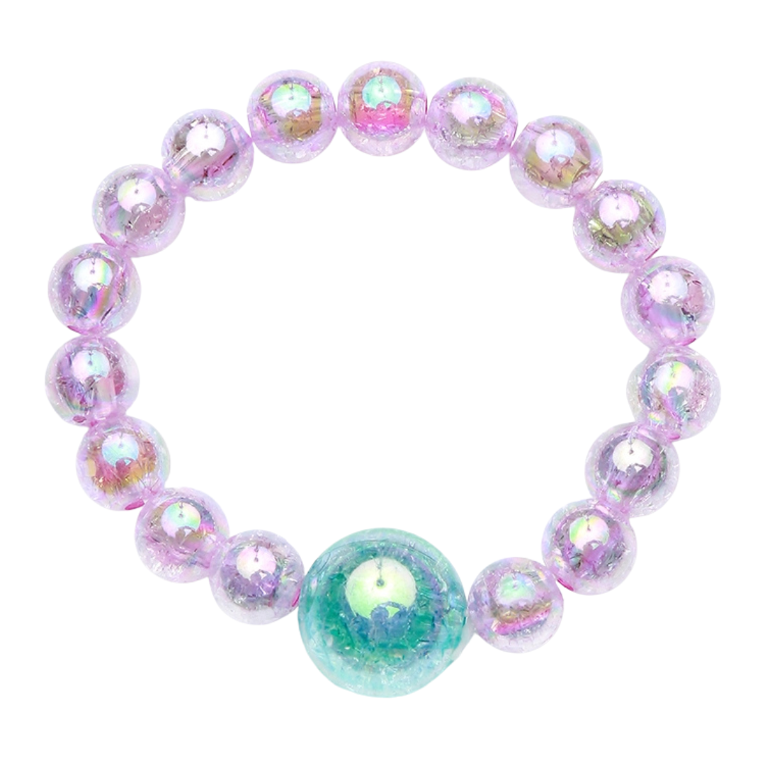 Lavender Watercolor Bracelet