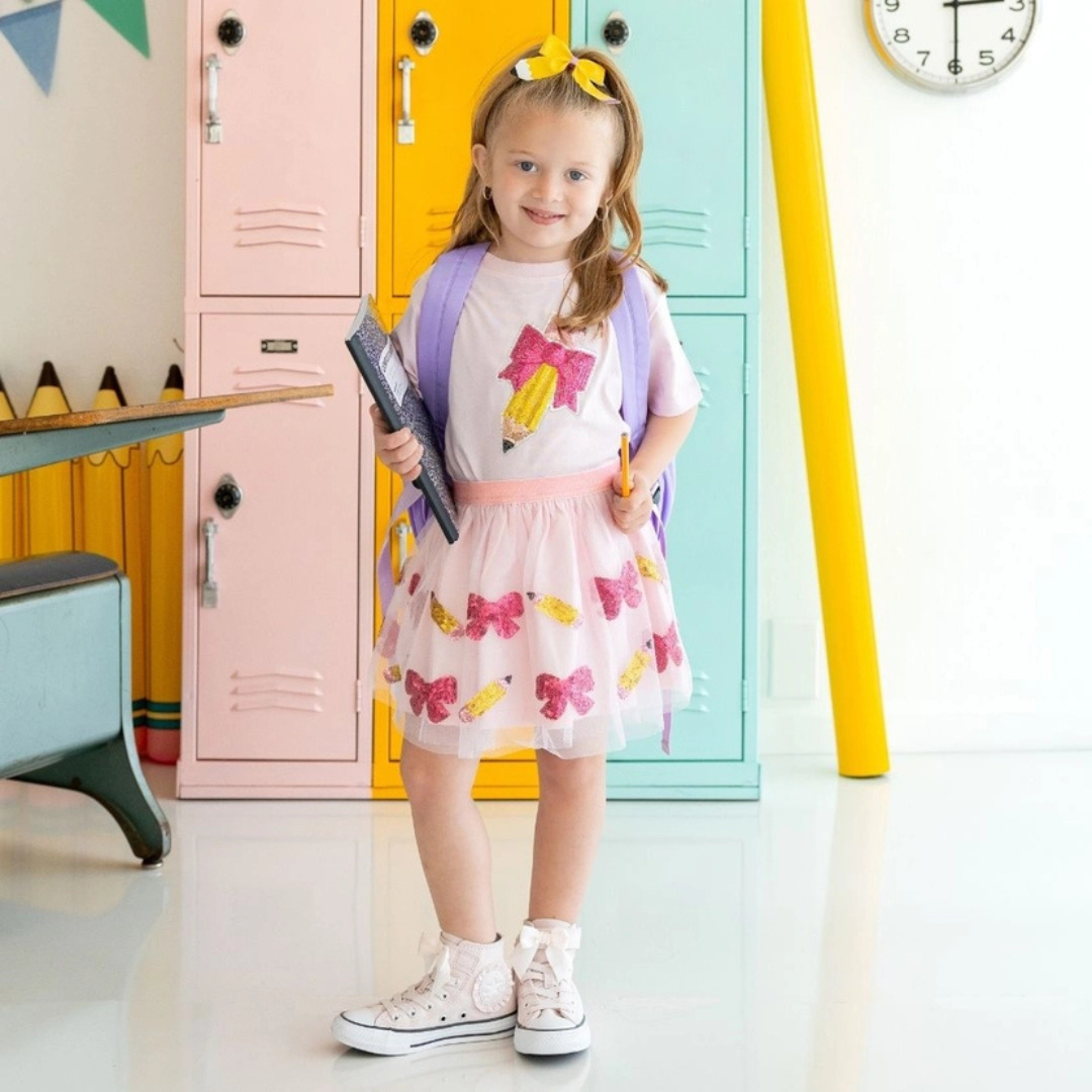 Back To School Cutie Sequin Tutu