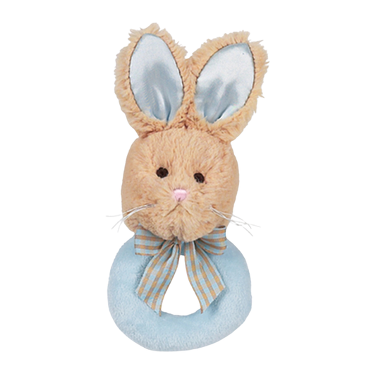 Lil' Bunny Tail Ring Rattle
