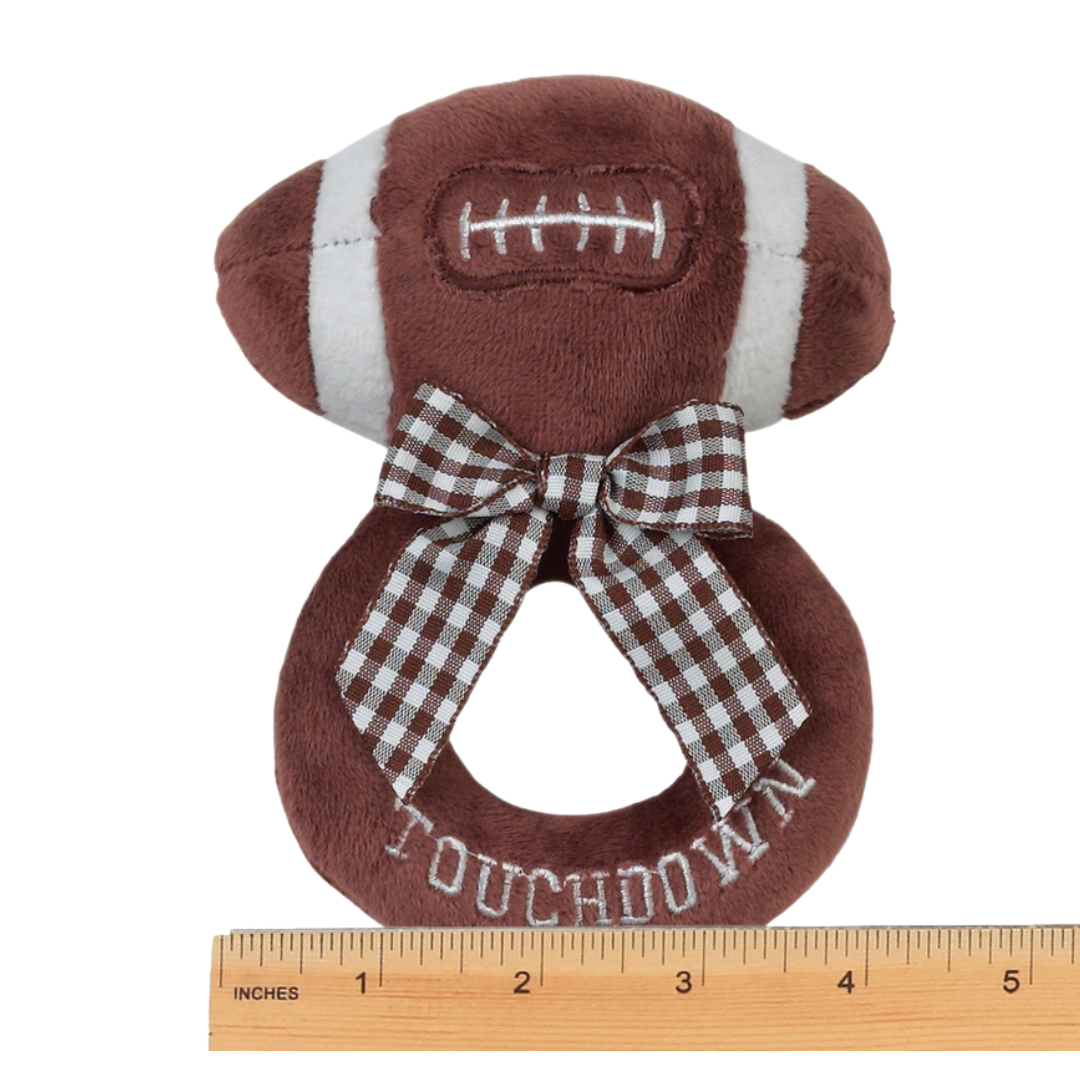 Touchdown Football Ring Rattle