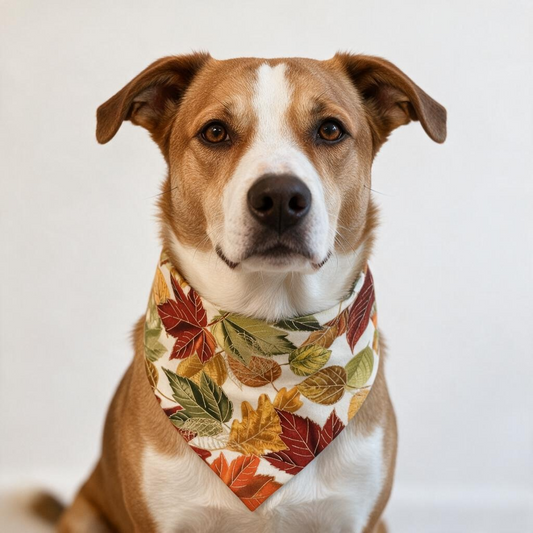 Falling Leaves Dog Bandana