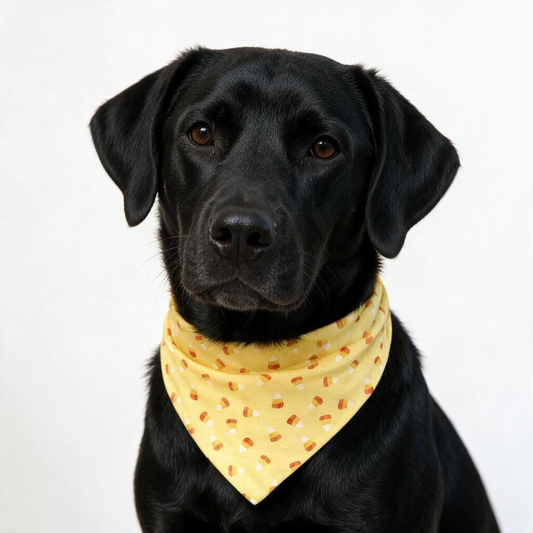 Candy Corn Fun Dog Bandana