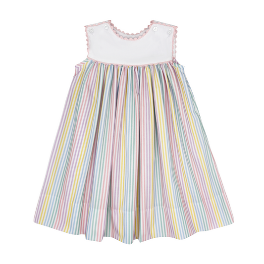Charming Petunia Pinstripe Dress